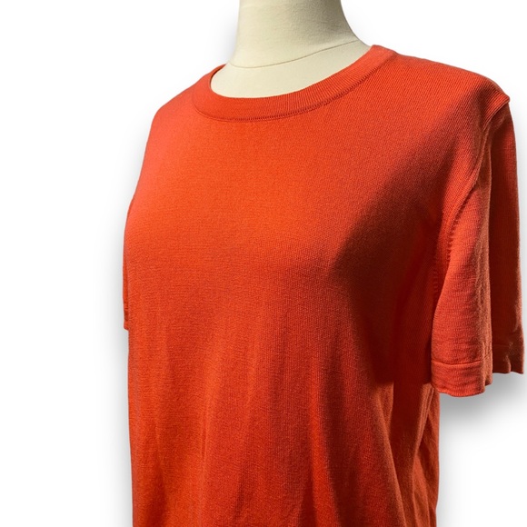 Escada Wool Top Coral size 40 Medium - Picture 2 of 7